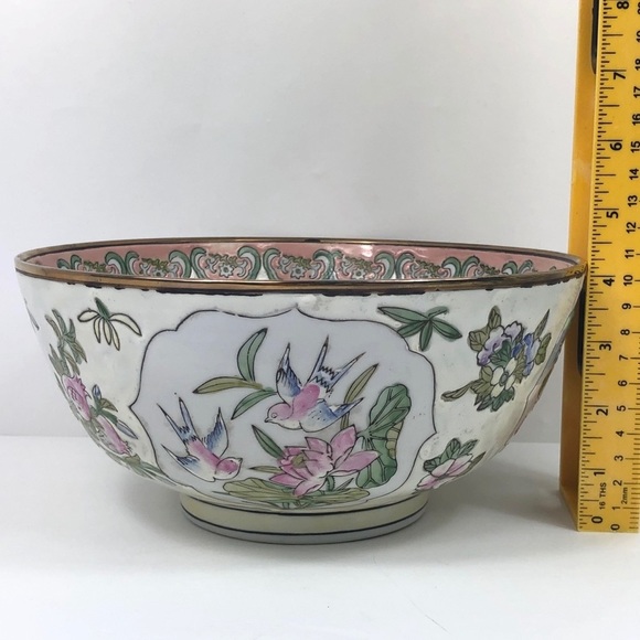 ANTIQUE Tung Chih Tongzhi Porcelain Bowl Macau - Picture 11 of 11